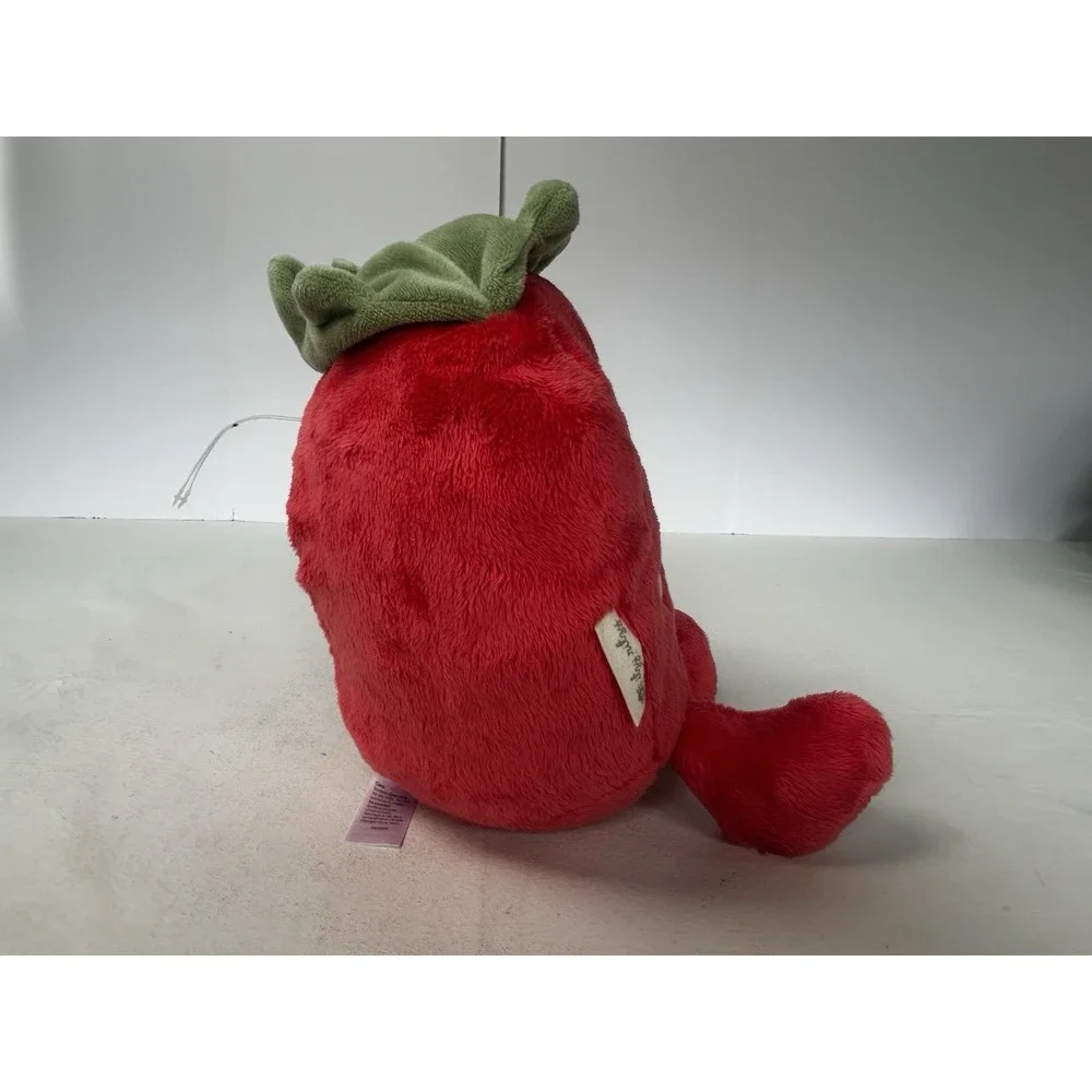 Itzy Ritzy Sweetie Snuggles Bonnie the Strawberry Soft Plush Sensory Stuffed Toy
